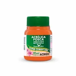 Tinta Acrílica Fosca - 37ml - Cenoura - 576 - Acrilex