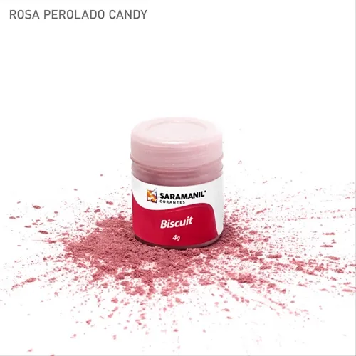 Corante de Biscuit - 75.702 - Rosa Candy 4g - Saramanil