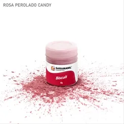 Corante de Biscuit - 75.702 - Rosa Candy 4g - Saramanil