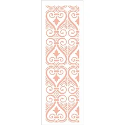 Stencil - 10x30cm - Arabesco Coração - OPA2909 - Opa Criando Arte