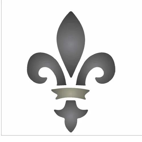 Stencil - 10x10cm - Ponta Lança - OPA133 - Opa Criando Arte