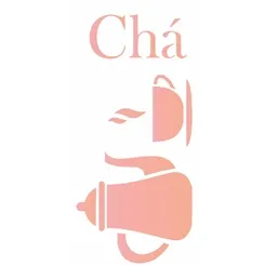 Stencil - 07x15cm - Chá - OPA1950 - Opa Criando Arte