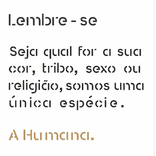 Stencil - 10x10cm - Frase Lembre-se - OPA2905 - Opa Criando Arte