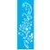Stencil - 10x30cm - Arabesco Floral- OPA1460 - Opa Criando Arte