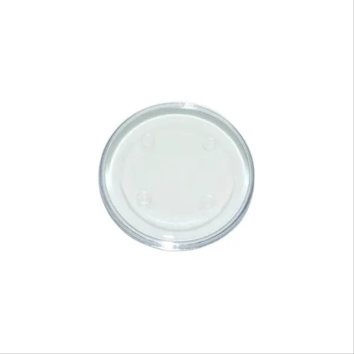 Base Redonda - Transparente - 7cm - 6 Peças - Bluestar