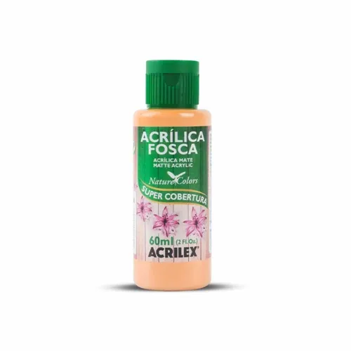 Tinta Acrílica Fosca - 60ml - Camurça - 525 - Acrilex