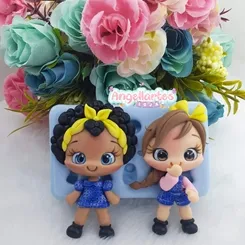 Molde Silicone - Biscuit - Corpinho 3 - Angellartes