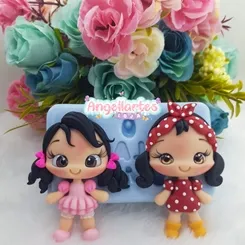 Molde Silicone - Biscuit - Corpinho 1 - Angellartes