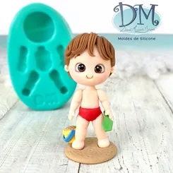 Molde - Silicone - Biscuit - Minizinho - Deivid Machado