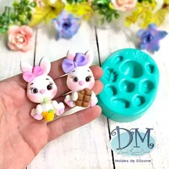 Molde - Silicone - Biscuit - Gulosinhos - Deivid Machado