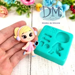 Molde - Silicone - Biscuit - Moderninha - Deivid Machado