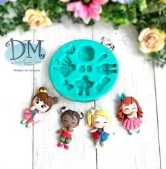 Molde - Silicone - Biscuit - Estilozinha - Deivid Machado