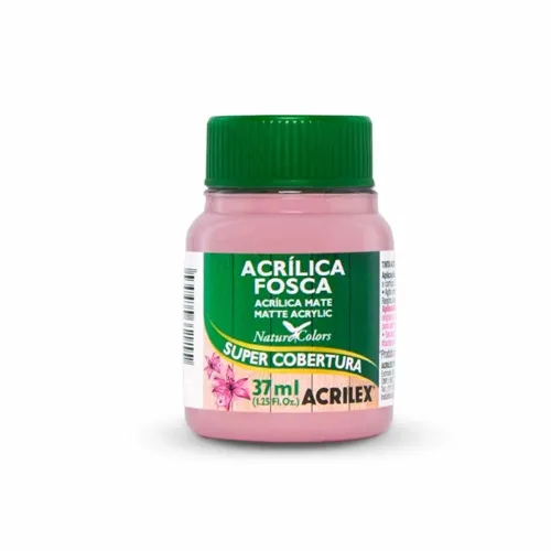 Tinta Acrílica Fosca - 37ml - Rosa - 537 - Acrilex