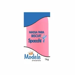 Massa de Biscuit - 1kg - Pink - 34 - Modele