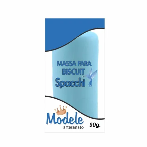 Massa de Biscuit - 90g - Azul - 16 - Modele