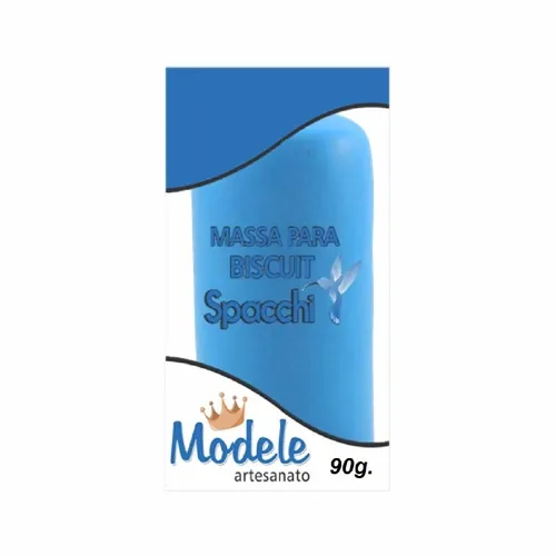 Massa de Biscuit - 90g - Azul Royal - 18 - Modele
