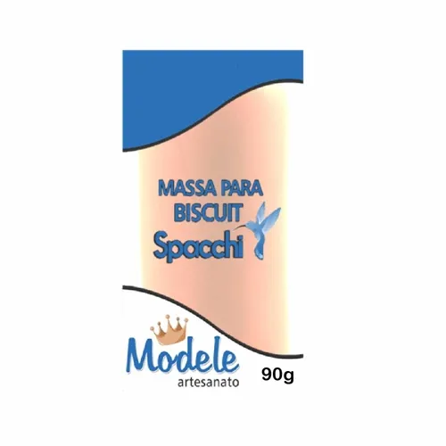 Massa de Biscuit - 90g - Laranja Perolado - 27 - Modele