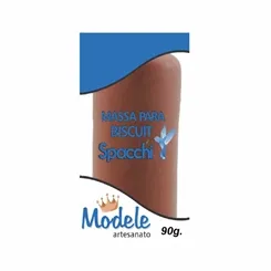 Massa de Biscuit - 90g - Marrom Claro - 68 - Modele