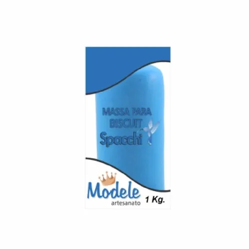 Massa de Biscuit - 1kg - Azul Royal - 18 - Modele