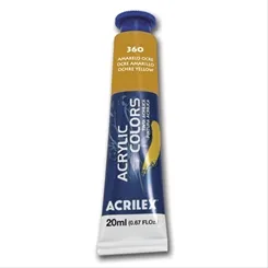 Acrylic Colors - 20ml - Amarelo Ocre - 360 - Acrilex