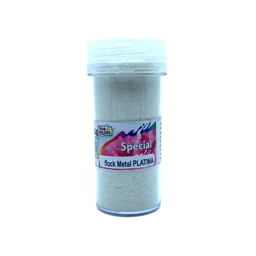 Flock Metal 11g - Platina - 6329 - True Colors