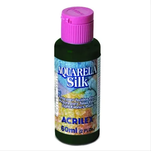 Tinta Aquarela Silk - 60ml - Verde Pinheiro - 546 - Acrilex