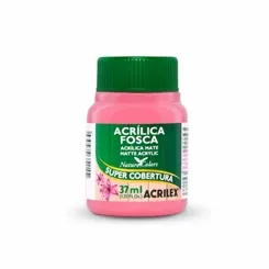 Tinta Acrílica Fosca - 37ml - Pink - 527 - Acrilex