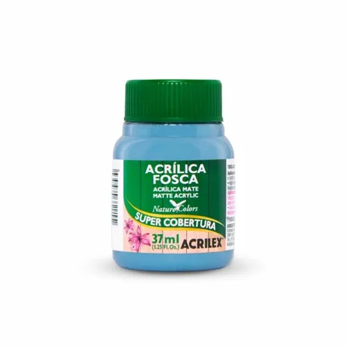 Tinta Acrílica Fosca - 37ml - Azul Celeste - 503 - Acrilex