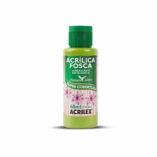 Tinta Acrílica Fosca - 60ml - Verde Pistache - 570 - Acrilex