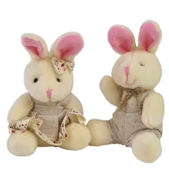 Coelho De Pendurar - Cinza - 7X13Cm