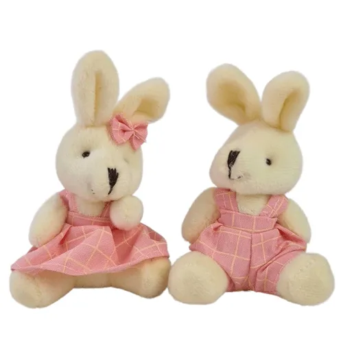 Coelho De Pendurar - Rosa - 7X13Cm