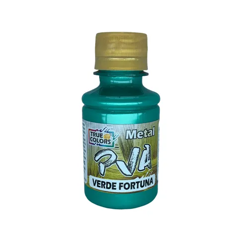 Tinta PVA Metal  100ml - Verde Fortuna - 7965 - True Colors