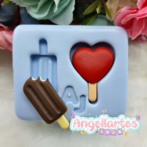 Molde Silicone - Biscuit - Picolézinhos - Angellartes