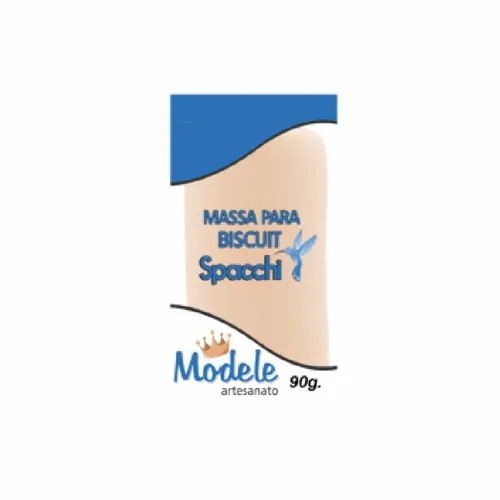 Massa de Biscuit - 90g - Pessego - 40 - Modele
