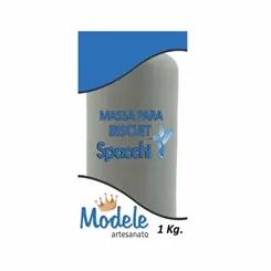Massa de Biscuit - 1kg - Cinza - 43 - Modele