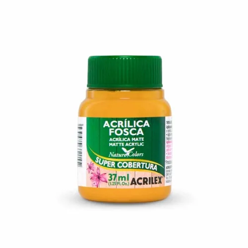Tinta Acrílica Fosca - 37ml - Amarelo Cadmio - 536 - Acrilex