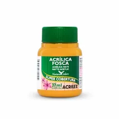 Tinta Acrílica Fosca - 37ml - Amarelo Cadmio - 536 - Acrilex
