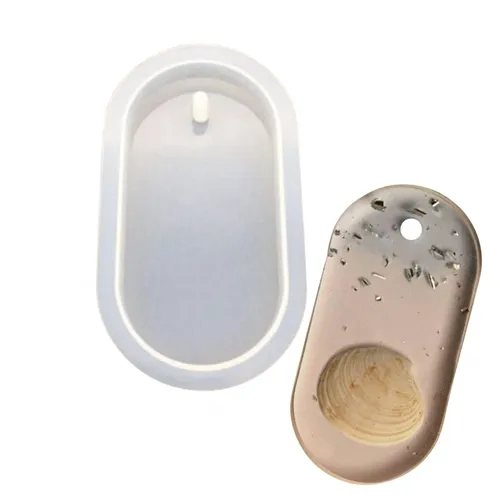 Molde de Silicone - Tag para Chaveiros - MOD 1