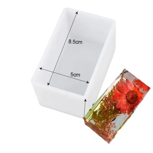 Molde de Silicone - Eternização Retângulo P - MLB21