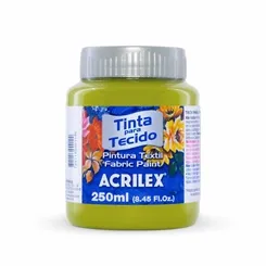 Tinta Tecido Fosca - 250ml - Verde Pistache - 570 - Acrilex
