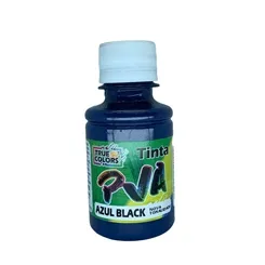Tinta PVA Fosca 100ml - Azul Black - 7246 - True Colors