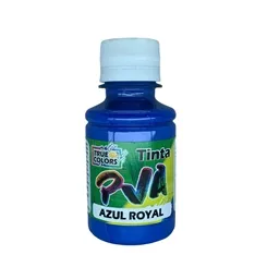 Tinta PVA Fosca 100ml - Azul Royal - 7120 - True Colors