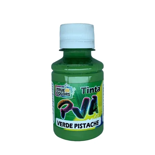 Tinta PVA Fosca 100ml - Verde Pistache - 7174 - True Colors