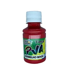 Tinta PVA Fosca 100ml - Vermelho Magic - 7245 - True Colors