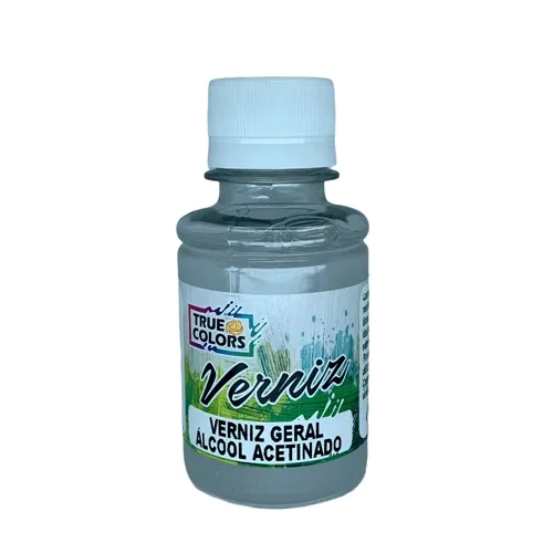 Verniz Geral Alcool 100ml - Acetinado - 8102 - True Colors