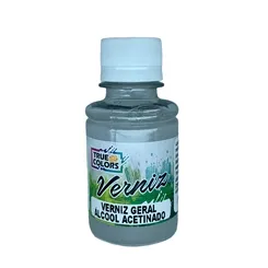 Verniz Geral Alcool 100ml - Acetinado - 8102 - True Colors