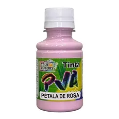 Tinta PVA Fosca 100ml - Petala de Rosa - 7144 - True Colors