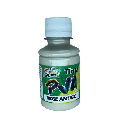 Tinta PVA Fosca 100ml - Bege Antigo - 7156 - True Colors