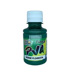 Tinta PVA Fosca 100ml - Verde Floresta  - 7176 - True Colors