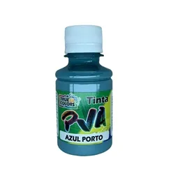 Tinta PVA Fosca 100ml - Azul Porto - 7209 - True Colors